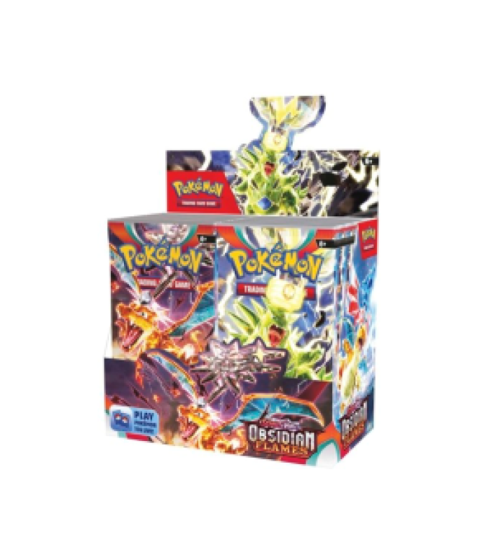 CASH CARDS SCARLET & VIOLET - OBSIDIAN FLAMES BOOSTER BOX