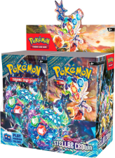 CASH CARDS UNLIMITED SCARLET & VIOLET - STELLAR CROWN BOOSTER BOX (PRESALE)