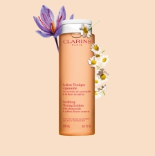 CLARINS SOOTHING TONING FACE LOTION - SENSITIVE SKIN - 13.5 OZ