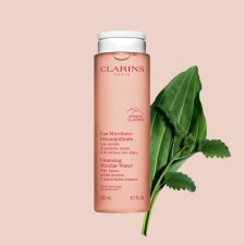 CLARINS CLEANSING MICELLAR WATER FACE MAKEUP REMOVER - 6.7 OZ