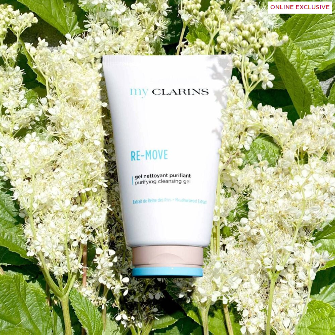 CLARINS MY CLARINS RE-MOVE DETOXIFYING DERMO-CLEANSING GEL - 4.2 OZ