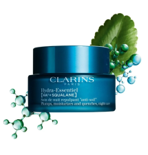 CLARINS HYDRA-ESSENTIEL NIGHT MOISTURIZER WITH DOUBLE HYALURONIC ACID - 1.7 OZ