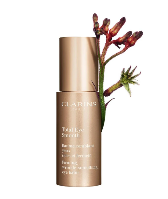 CLARINS TOTAL EYE SMOOTH - UNDER EYE SMOOTHING BALM - 0.5 OZ