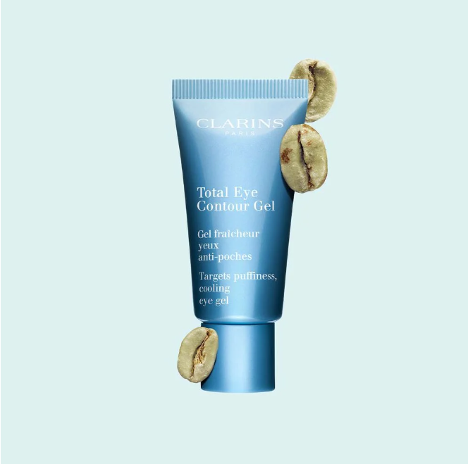 CLARINS TOTAL EYE CONTOUR GEL FOR DEPUFFING - 0.6 OZ