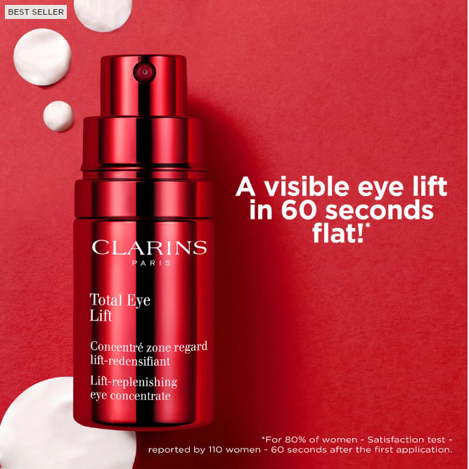 CLARINS TOTAL EYE LIFT CREAM - 0.5 OZ