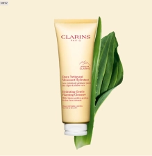 CLARINS HYDRATING GENTLE FOAMING FACE CLEANSER FOR NORMAL TO DRY SKIN - 4.2 OZ