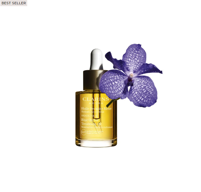 CLARINS BLUE ORCHID FACE TREATMENT OIL - 1 OZ