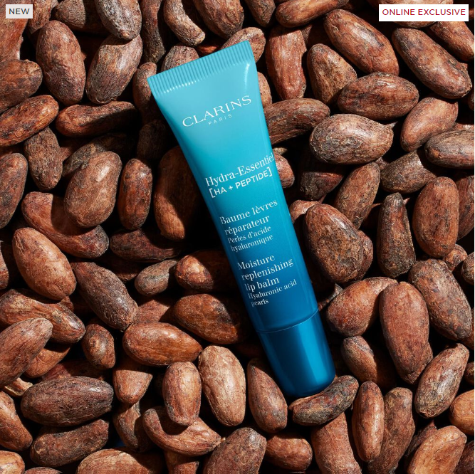CLARINS HYDRA-ESSENTIEL [HA + PEPTIDE] MOISTURE REPLENISHING LIP BALM - 0.5 OZ