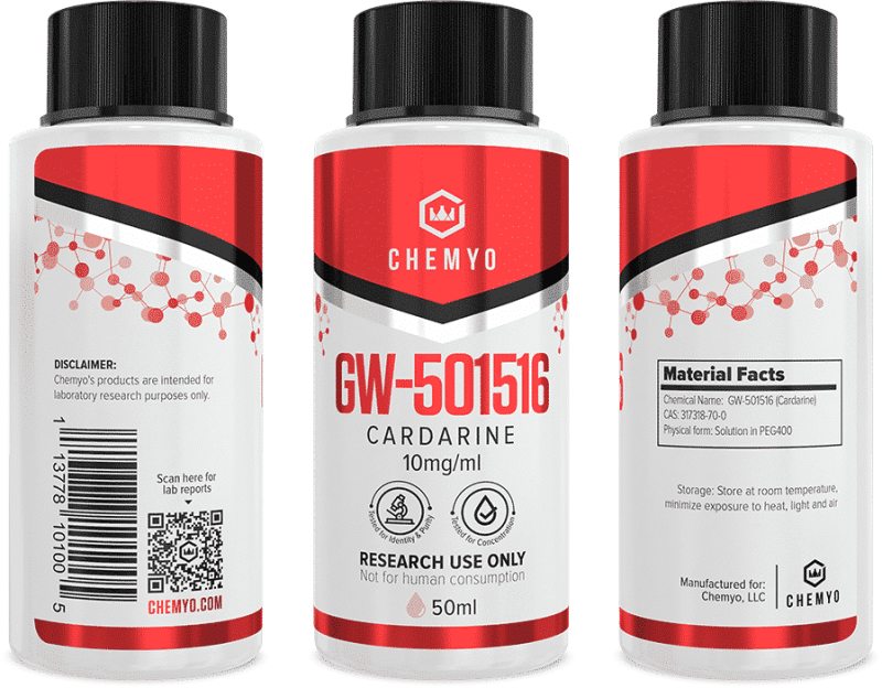 CHEMYO GW501516 | CARDARINE SOLUTION 10MG/ML – 50ML