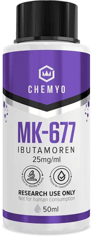CHEMYO MK-677 IBUTAMOREN SOLUTION 25MG/ML – 50ML