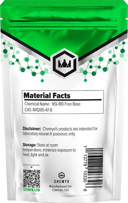 CHEMYO NSI-189 FREE BASE POWDER – 1G
