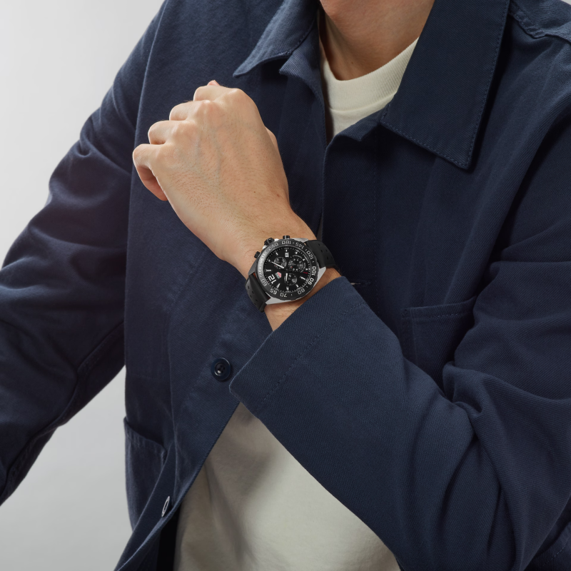 TAG HEUER FORMULA 1 CHRONOGRAPH 43MM BLACK