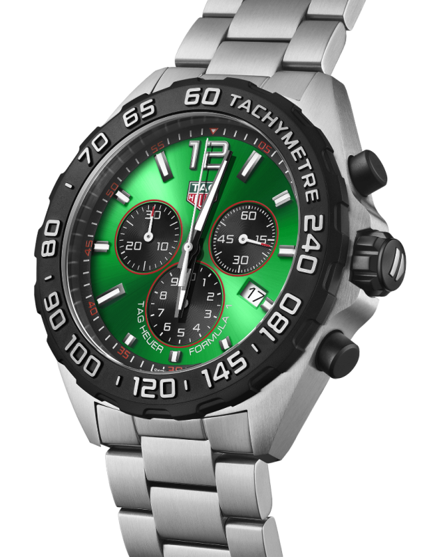TAG HEUER FORMULA 1 CHRONOGRAPH GREEN 43MM