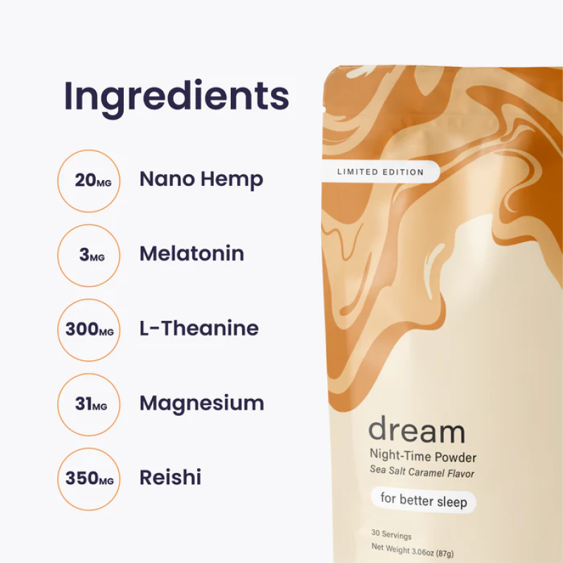 BEAM DREAM SEA SALT CARAMEL - REGULAR STRENGTH