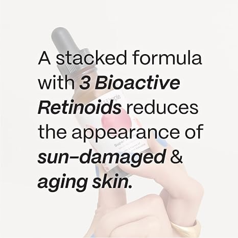 MAD HIPPIE SUPER A RETINOL SERUM FOR FACE – POTENT SKIN REPAIR & ANTI-AGING SERUM WITH 3 RETINOIDS, BAKUCHIOL + HYDRATING HYALURONIC ACID, 1.02 OZ + SKIN CARE PILLOW PACK