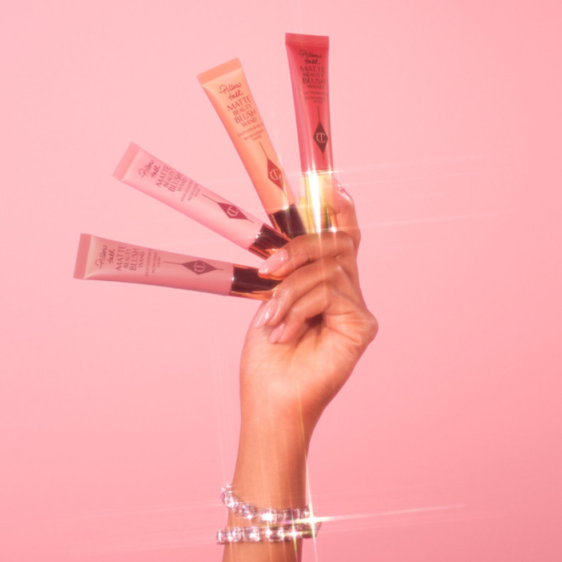 CHARLOTTE TILBURY MATTE BEAUTY BLUSH WAND PILLOW TALK