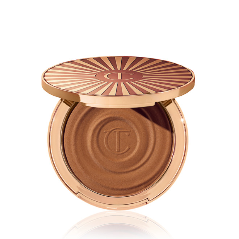 CHARLOTTE TILBURY BEAUTIFUL SKIN SUN-KISSED GLOW BRONZER 2 MEDIUM