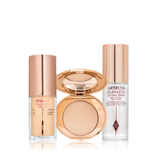 CHARLOTTE TILBURY AIRBRUSH GLOW & SET TRAVEL KIT FACE KIT