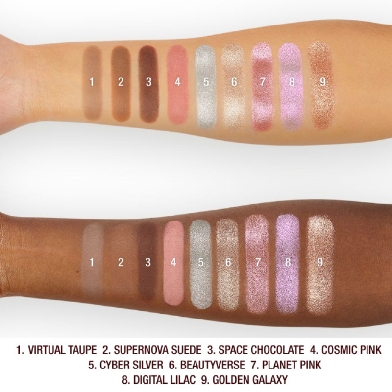 CHARLOTTE TILBURY THE BEAUTYVERSE PALETTE LIMITED EDITION EYESHADOW PALETTE