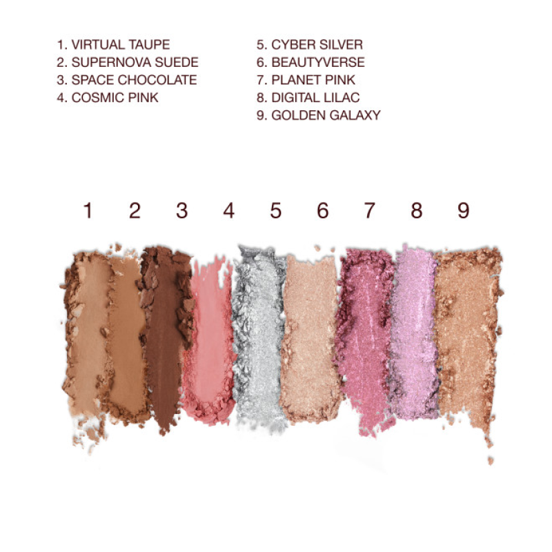CHARLOTTE TILBURY THE BEAUTYVERSE PALETTE LIMITED EDITION EYESHADOW PALETTE