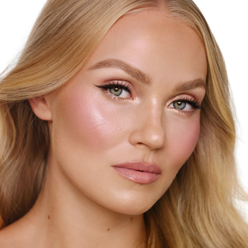 CHARLOTTE TILBURY HOLLYWOOD GLOW GLIDE FACE ARCHITECT HIGHLIGHTER PILLOW TALK GLOW