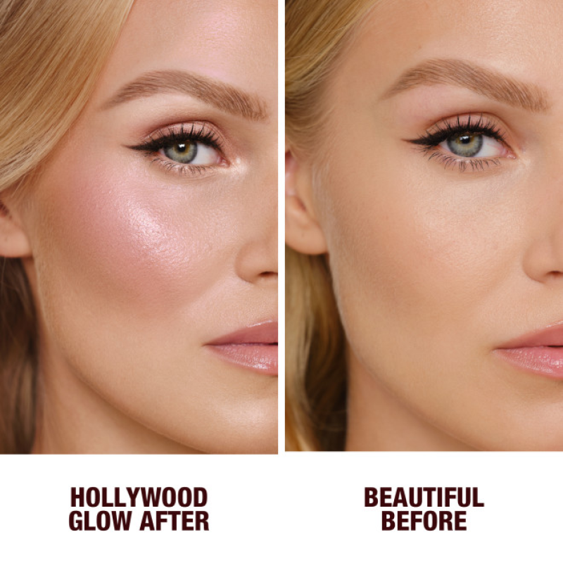 CHARLOTTE TILBURY HOLLYWOOD GLOW GLIDE FACE ARCHITECT HIGHLIGHTER PILLOW TALK GLOW