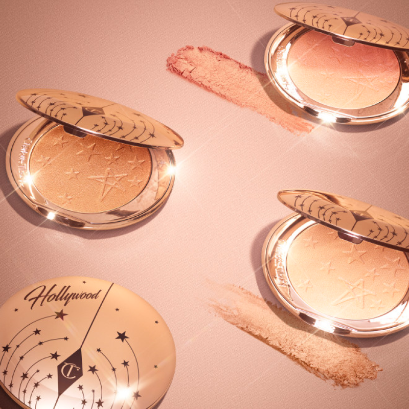 CHARLOTTE TILBURY HOLLYWOOD GLOW GLIDE FACE ARCHITECT HIGHLIGHTER PILLOW TALK GLOW