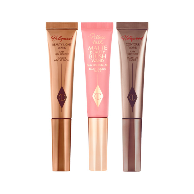 CHARLOTTE TILBURY CHARLOTTE'S ICONIC BEAUTY TRIO CHEEK KIT
