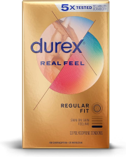 DUREX AVANTI BARE REAL FEEL CONDOMS, NON LATEX LUBRICATED CONDOMS