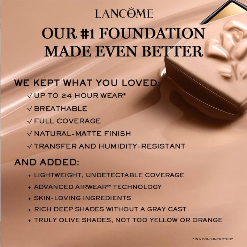 LANCOME TEINT IDOLE ULTRA WEAR FOUNDATION