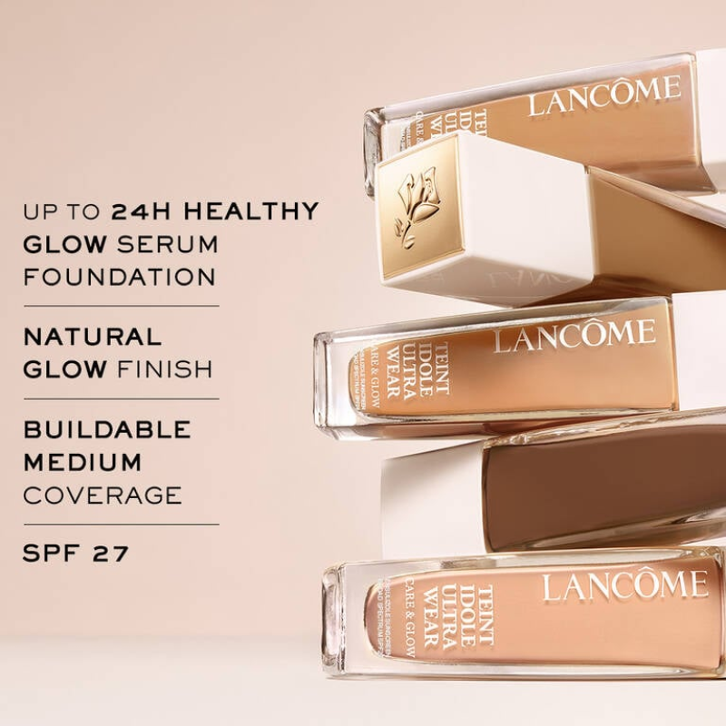 LANCOME TEINT IDOLE ULTRA WEAR CARE & GLOW SERUM FOUNDATION