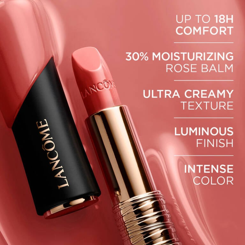 LANCOMEE L'ABSOLU ROUGE CREAM LIPSTICK
