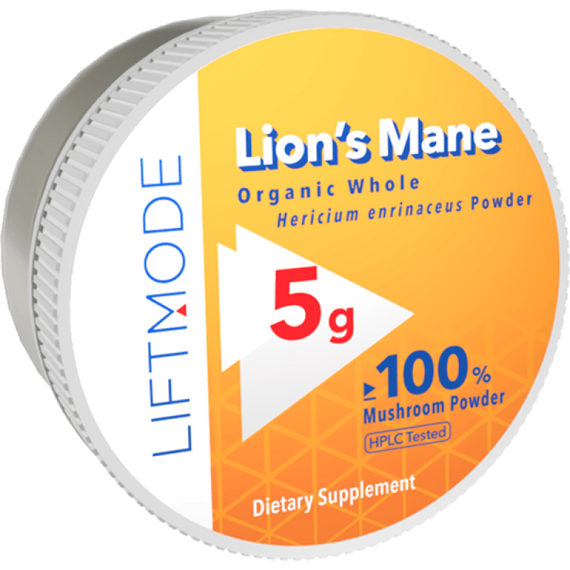 LIFTMODE LION'S MANE (ORGANIC HERICIUM) POWDER