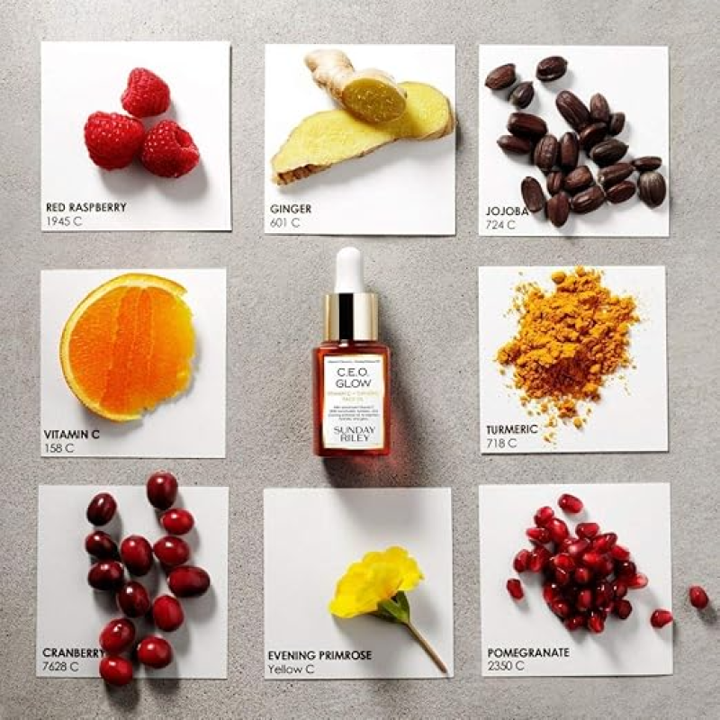 SUNDAY RILEY C.E.O. GLOW VITAMIN C & TURMERIC FACE OIL