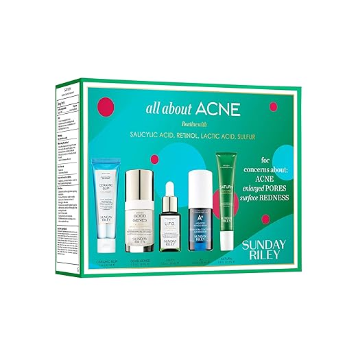 SUNDAY RILEY ABOUT ACNE KIT, UNSCENTED