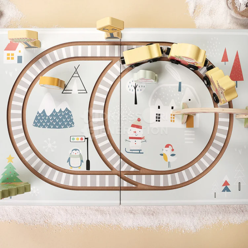 MONTESSORI CHRISTMAS RAILWAY