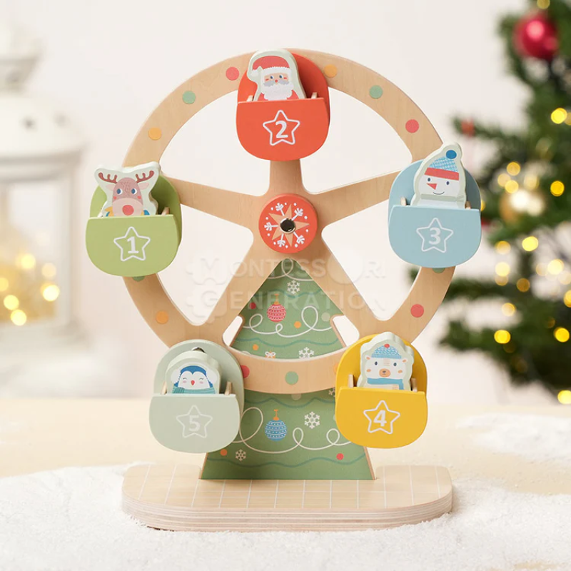 MONTESSORI XMAS FERRIS WHEEL