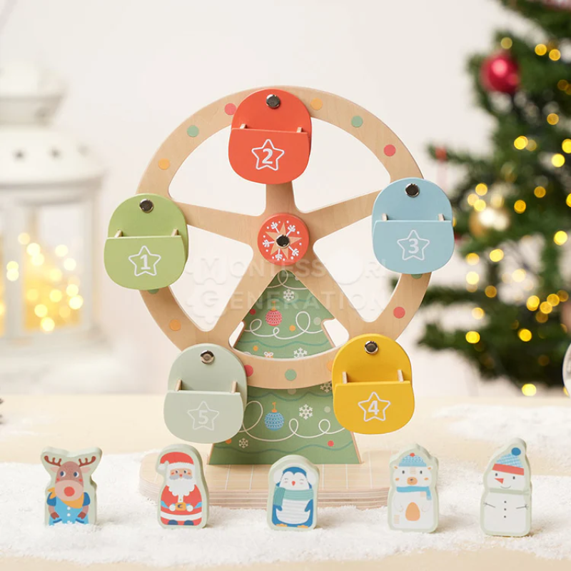 MONTESSORI XMAS FERRIS WHEEL