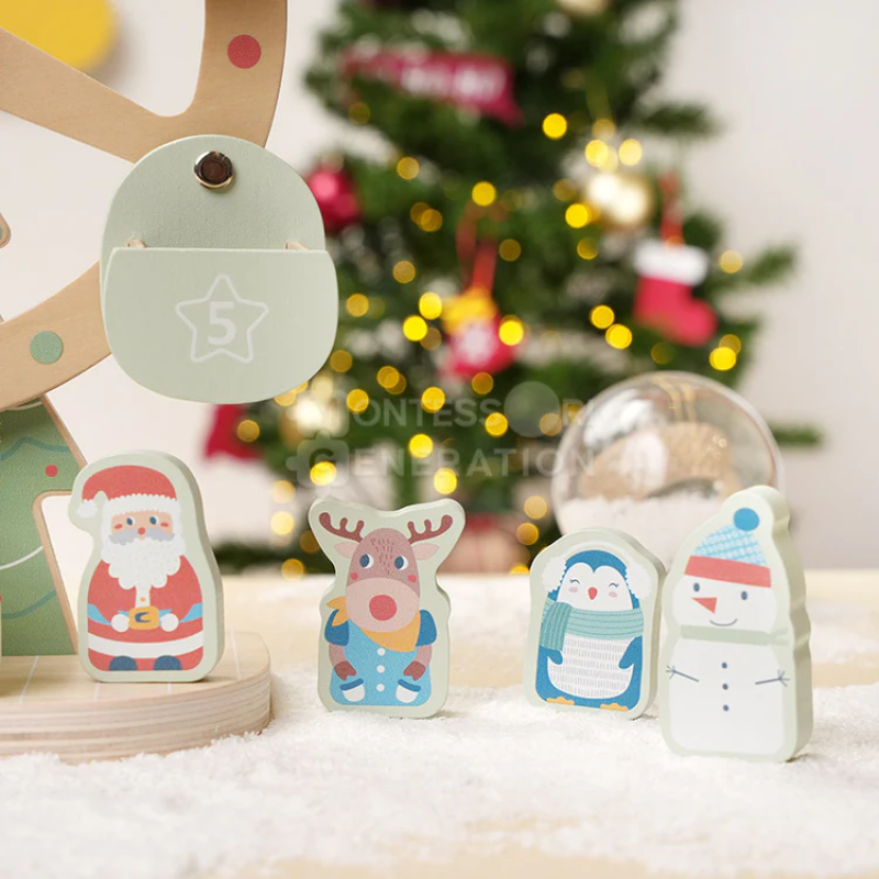 MONTESSORI XMAS FERRIS WHEEL