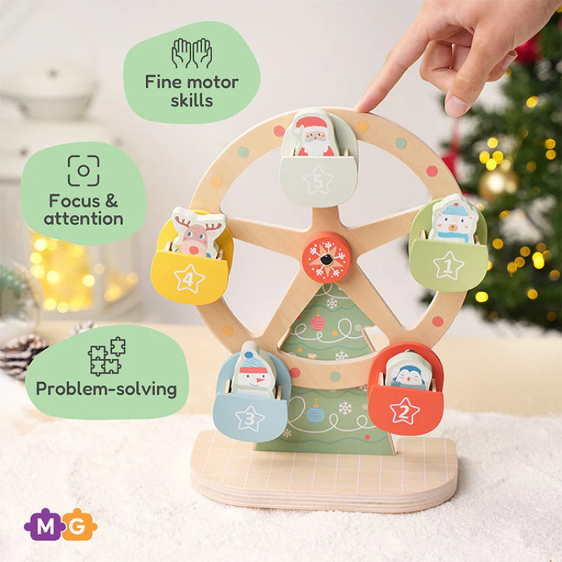 MONTESSORI XMAS FERRIS WHEEL