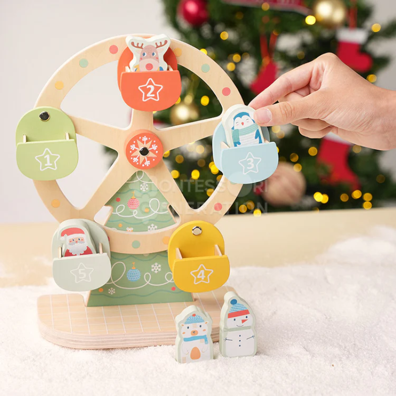 MONTESSORI XMAS FERRIS WHEEL