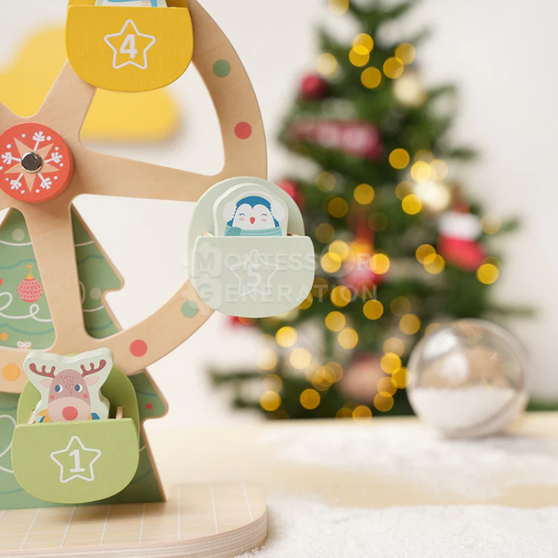 MONTESSORI XMAS FERRIS WHEEL