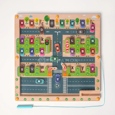 MONTESSORI ALPHABET PARKING MAZE