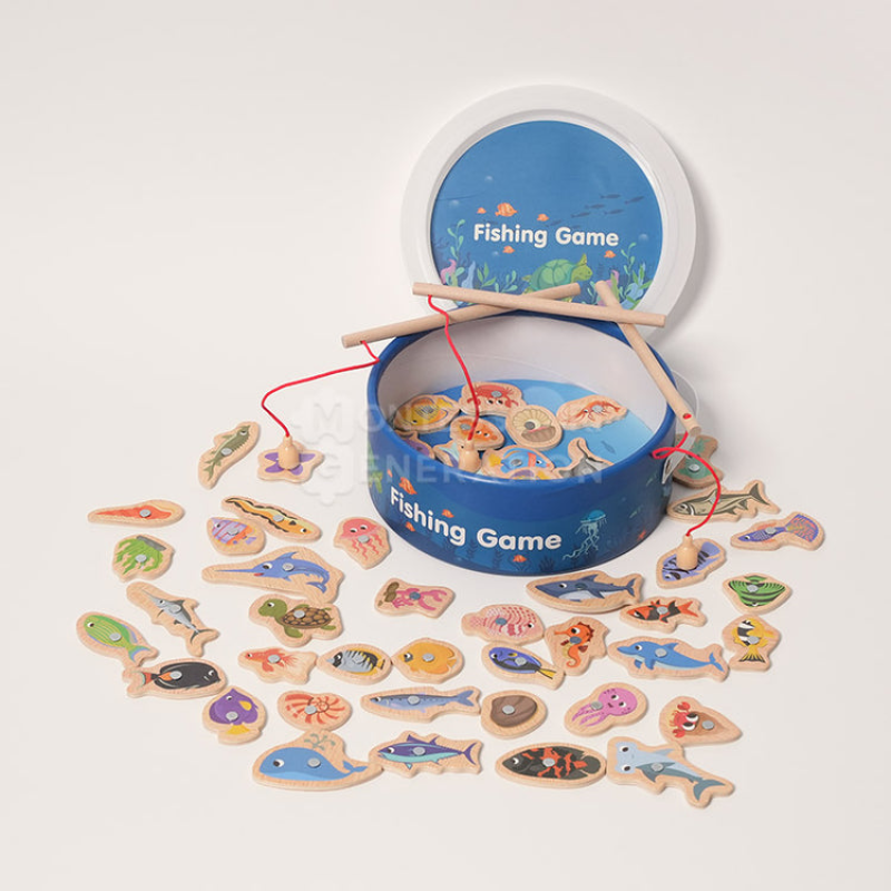 MONTESSORI FISHING GAME