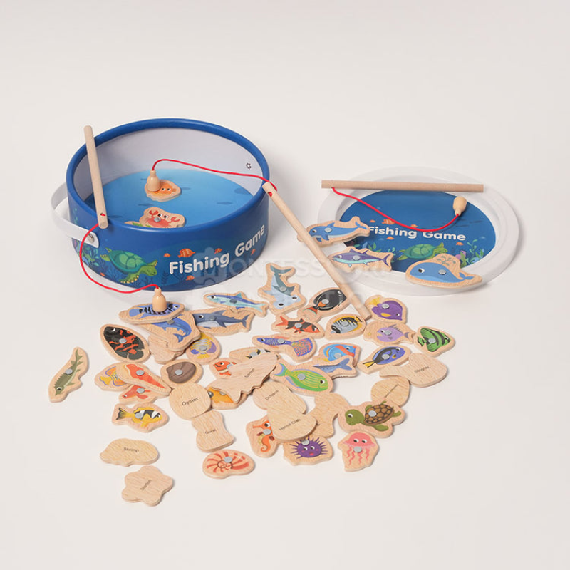 MONTESSORI FISHING GAME