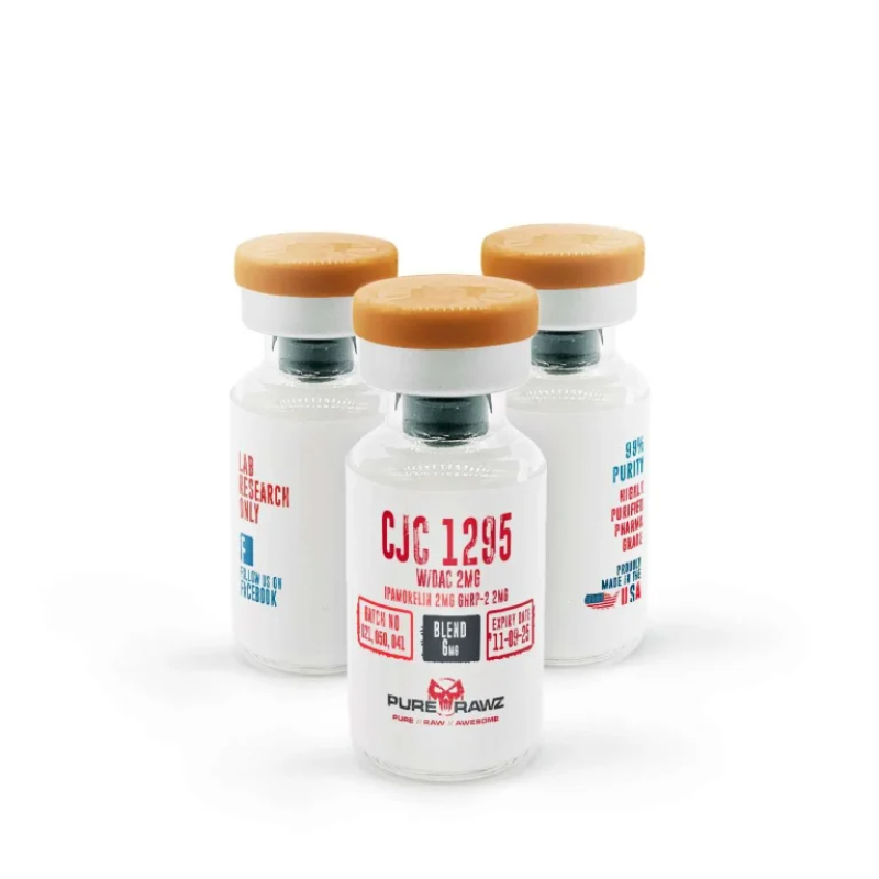 PURERAWZ CJC-1295 WITH DAC + IPAMORELIN + GHRP-2 BLEND 6MG