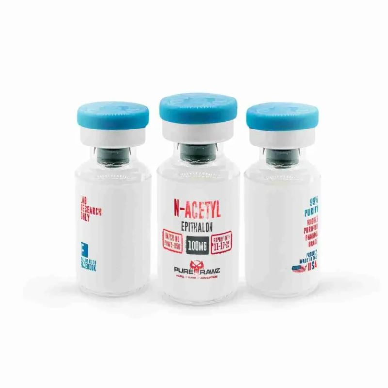 PURERAWZ N-ACETYL EPITHALON AMIDATE PEPTIDE 100MQ