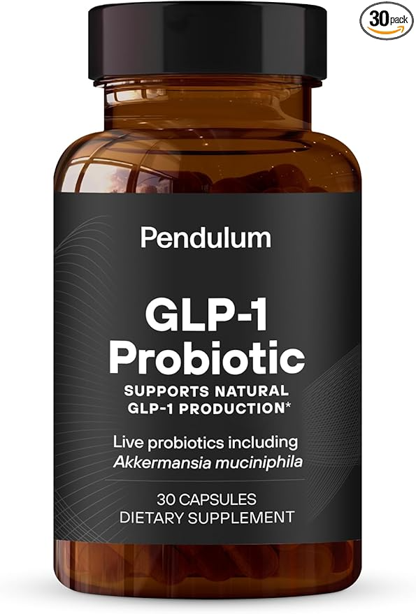 PENDULUM GLP-1 PROBIOTIC - 500M AFU MULTI-STRAIN PROBIOTIC + PREBIOTIC, NATURALLY SUPPORT GLP-1 PRODUCTION & CURB APPETITE
