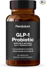 PENDULUM GLP-1 PROBIOTIC - 500M AFU MULTI-STRAIN PROBIOTIC + PREBIOTIC, NATURALLY SUPPORT GLP-1 PRODUCTION & CURB APPETITE