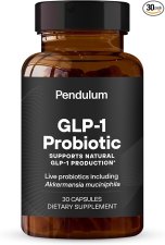 PENDULUM GLP-1 PROBIOTIC - 500M AFU MULTI-STRAIN PROBIOTIC + PREBIOTIC, NATURALLY SUPPORT GLP-1 PRODUCTION & CURB APPETITE